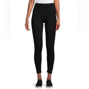 VINCE black High-Waist Seamless Leggings size Small